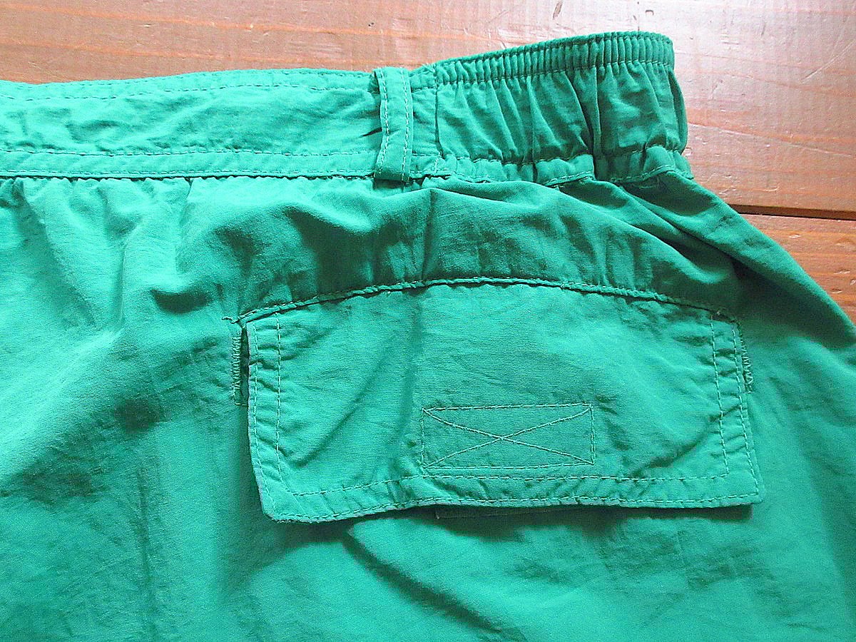 ビンテージ90's○Polo Ralph LaurenナイロンショーツRL-92緑size