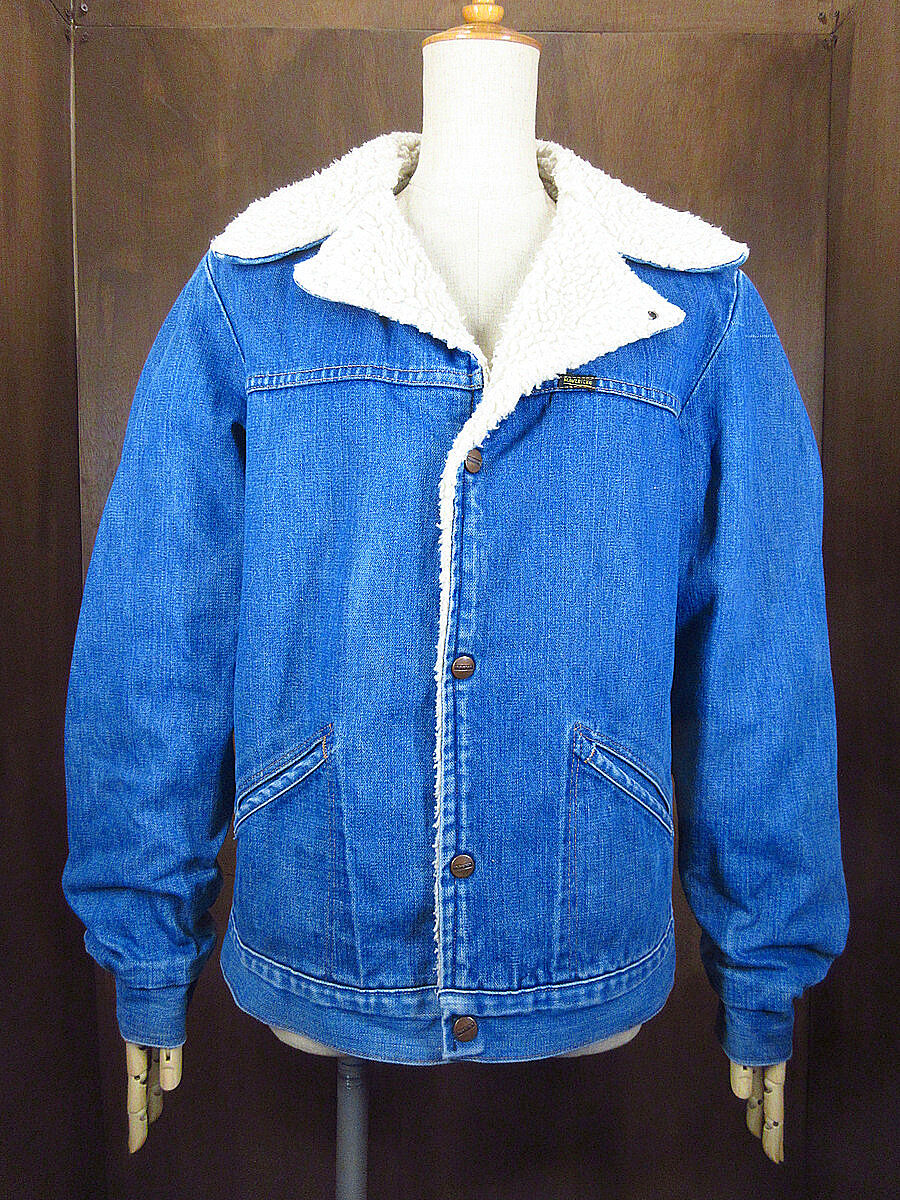 ビンテージ70's○MAVERICK裏地ボアデニムランチコート○230109k7-m-ct