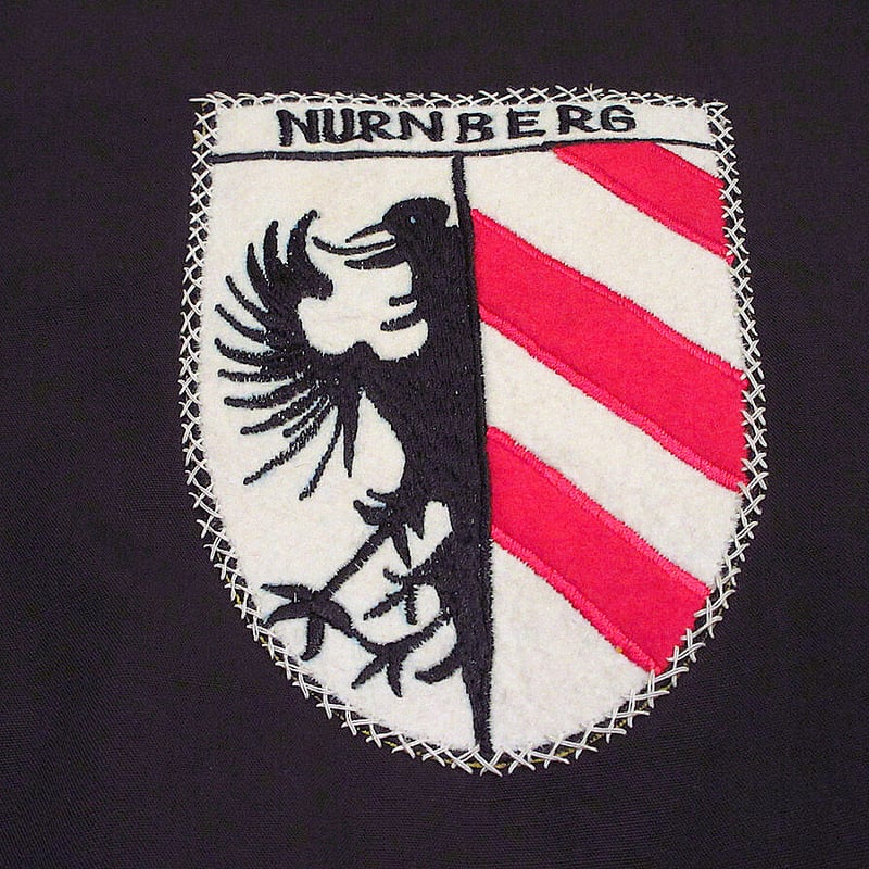 【50s】GERMANYスーベニアジャケット ビンテージ50's○GERMANYスーベニアジャケット黒○211027i2-m-jk-svr