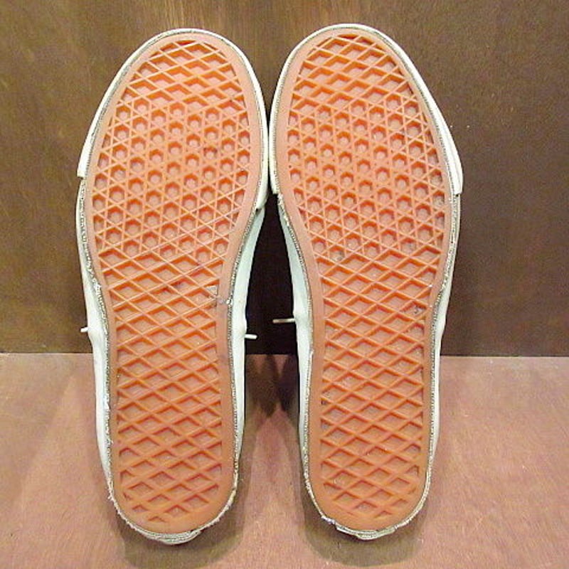 美品 US10 USA製 90s VANS オーセンティック 生成 VANS - 90s 奇跡のデッド レンガ US10 VANS USA製 Authenticの