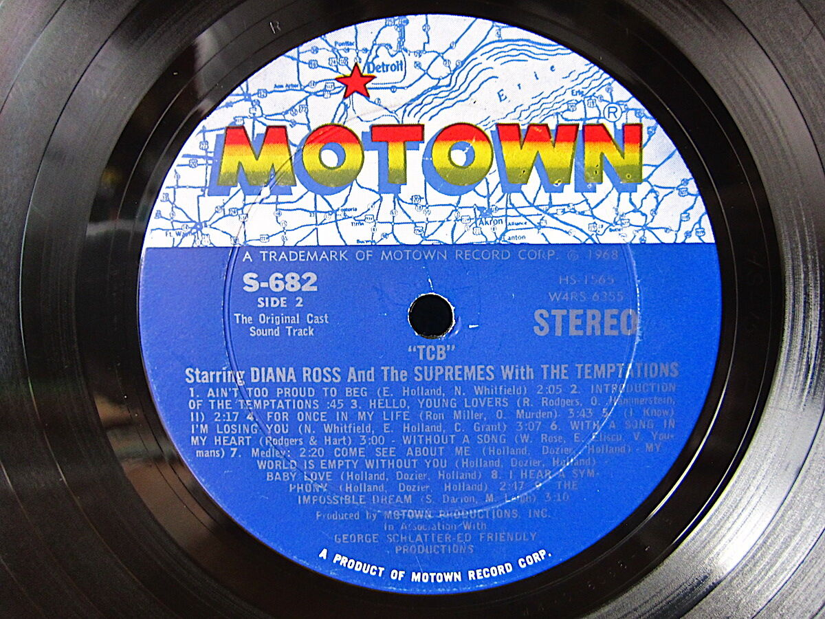 ダイアナロス　シュプリームス【21枚】KF0105-18　レコード 　ソウル DIANA ROSS AND THE SUPREMES WITH THE TEMPTATION
