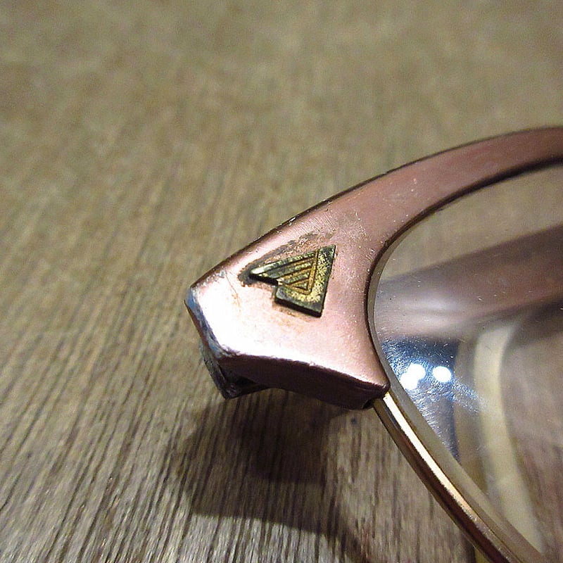 50'S~60'S ヴィンテージサングラス サーモント ビンテージ60's○ケース付きAmerican Opticalアルミサーモントブロー