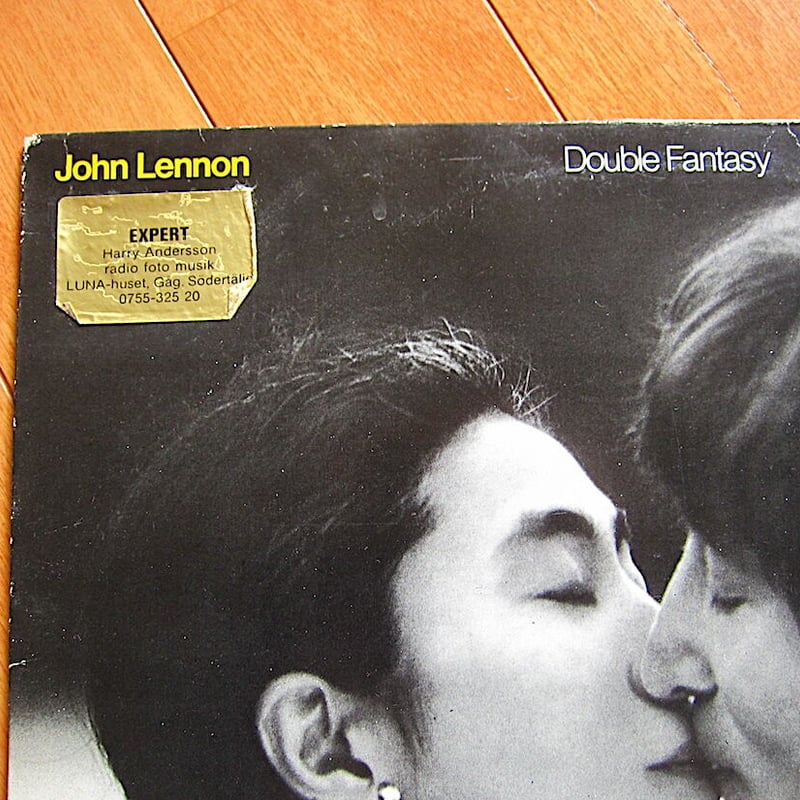 john lennon double fantasy beatles レコード-