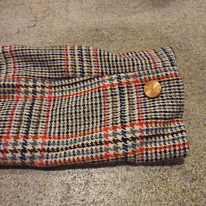 ビンテージ60's70's○Tommy Alpren Togsキッズチェックツイードダブル