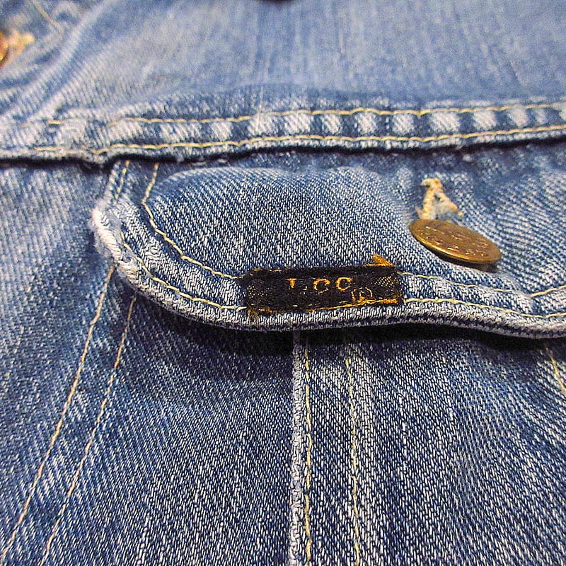 ビンテージ60's○Lee 101-Jデニムジャケットsize 44-L○220222s5 ビンテージ60's○Lee 101-Jデニムジャケットsize 44-L○220222s5