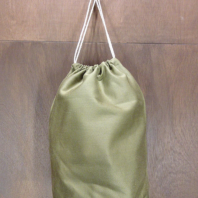 ビンテージ40's○DEADSTOCK U.S.ARMYコットン巾着バッグ○240608i6-