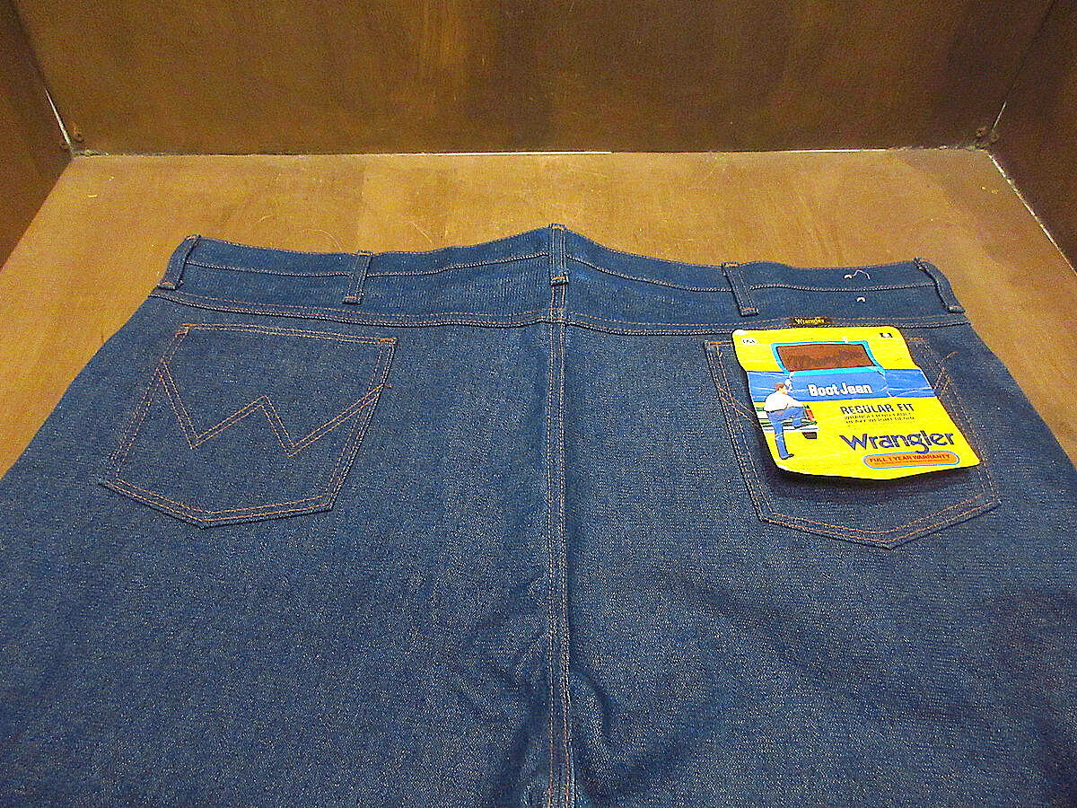 ビンテージ80's○DEADSTOCK Wrangler 945DEN表記W50 L32○22