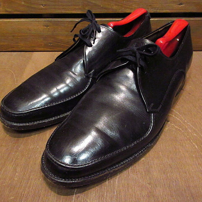 ビンテージ70's○WEYENBERG Uチップシューズ黒size 9 1/2D○201218...