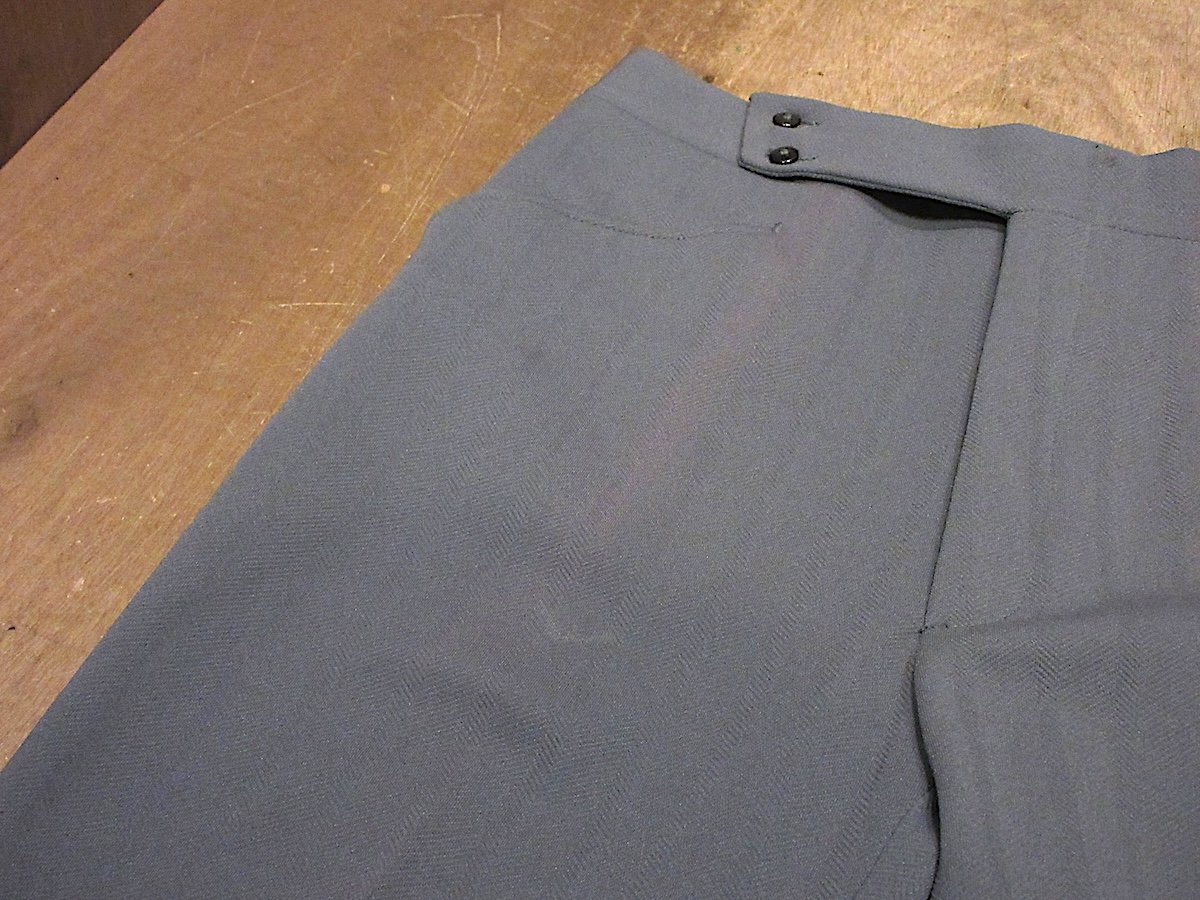 ビンテージ70's○DEADSTOCK HAGGARストレートスラックスグレー