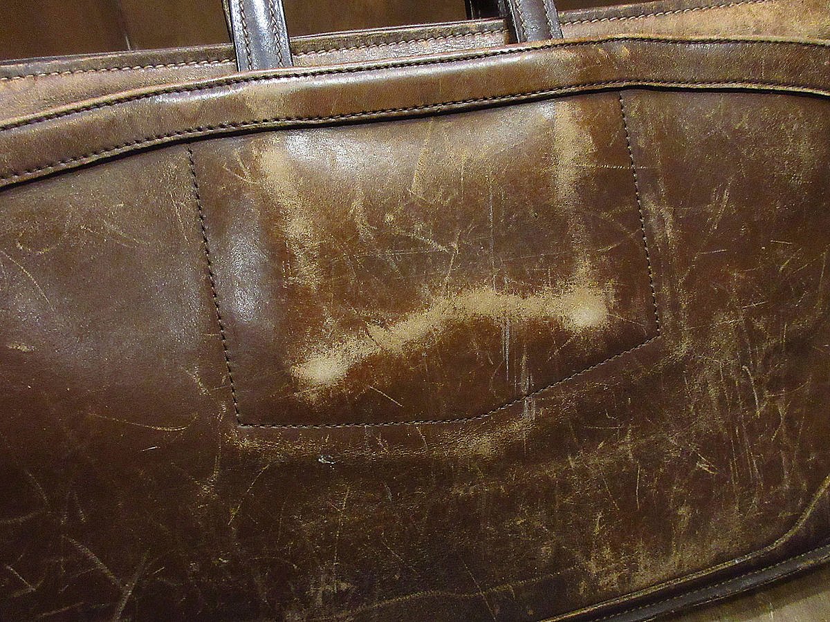 ビンテージ70's○pegasusレザーブリーフケース茶○231201i4-bag ビンテージ70's○pegasusレザーブリーフケース茶○231201i4-bag
