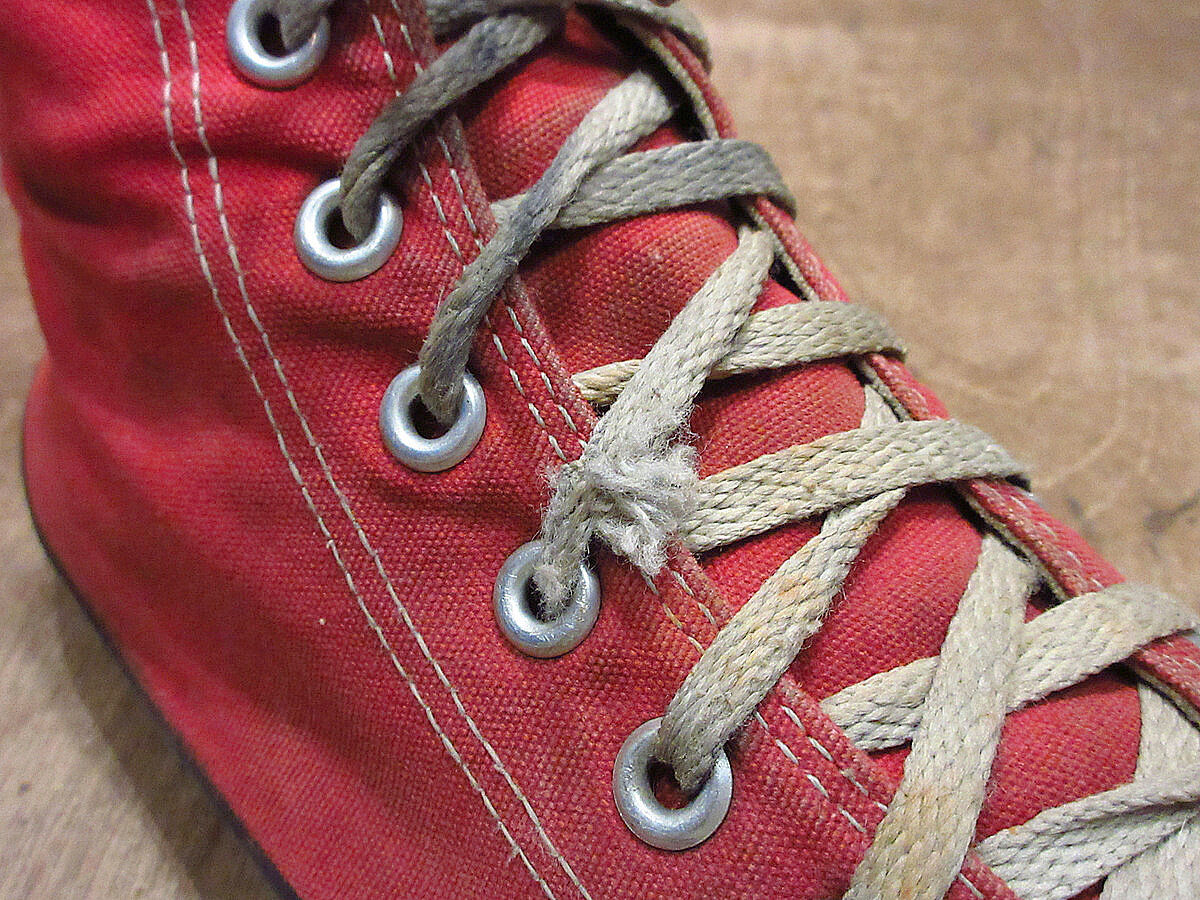 ビンテージ90's○CONVERSEオールスターHI赤size 9 1/2○230924i1-