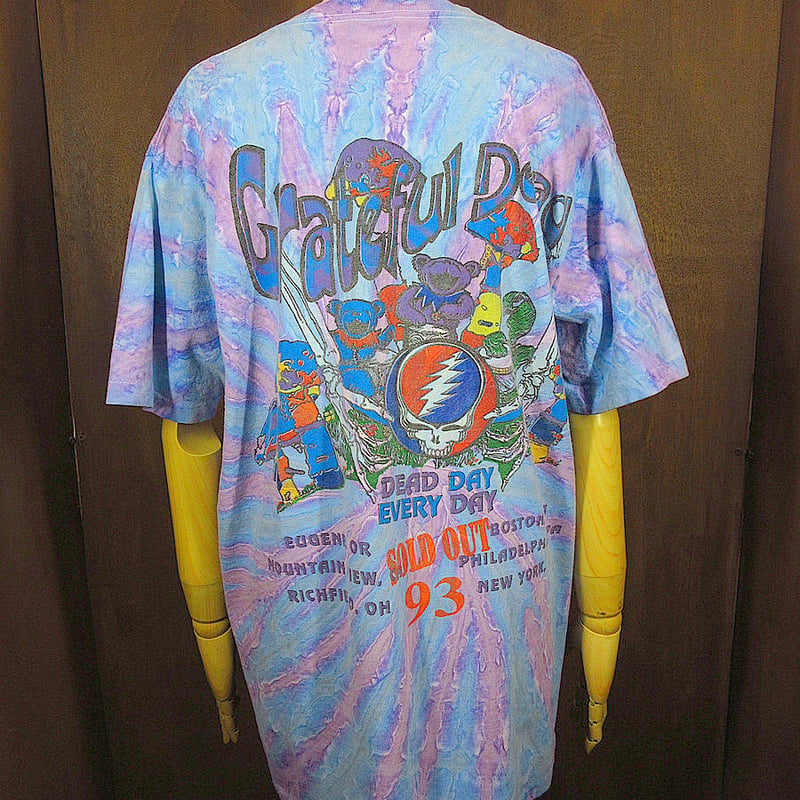 ビンテージ90's○Grateful Dead Summer Tour 1993年タイダイTシ...