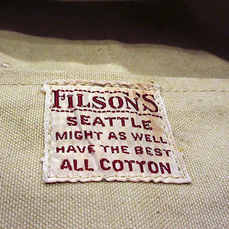 ビンテージ40's○FILSONダックハンティングベスト○250619z4-m