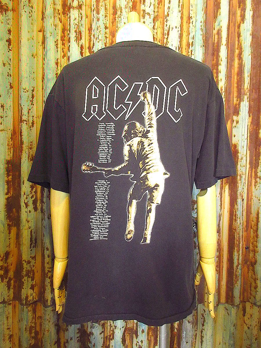 【AC/DC】Tシャツ⑦ Mサイズ H&M ACDC 半袖 プリント Tシャツ Sサイズ エイチアンドエム