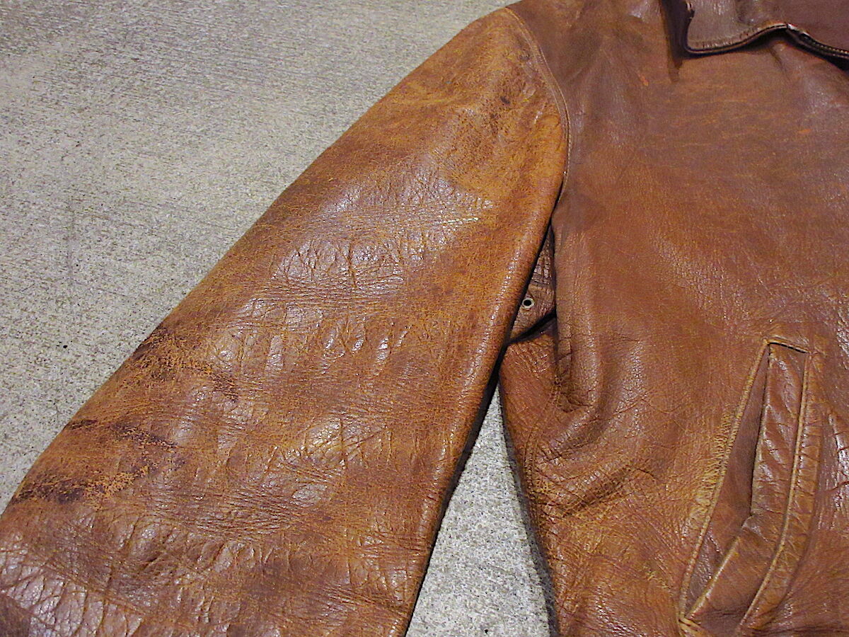 40'S ビンテージレザースポーツジャケット/ビンテージレザージャケット 楽天市場】40s ☆ 本革 レザー スポーツ ジャケット メンズ M 程 40