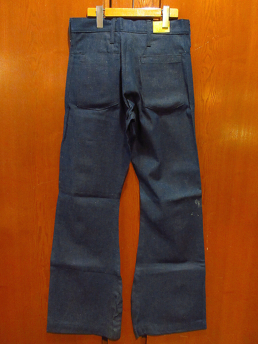 ビンテージ60's70's○DEADSTOCKボタンフライデニムセーラー ビンテージ60's70's○DEADSTOCKボタンフライデニムセーラー