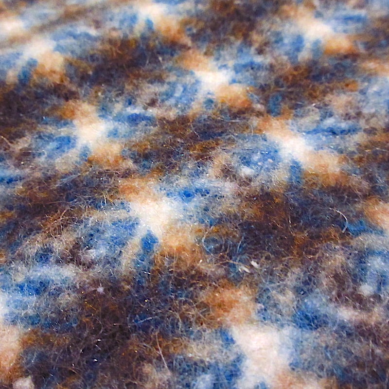 ビンテージ70's○PENDLETONケース付きチェック柄ウールブランケット