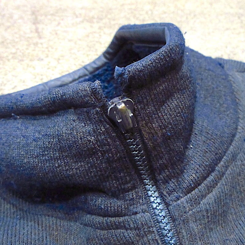 美品　ビンテージ　パタゴニア　70年代 白タグ　パイル　ベスト　ネイビー　 M ビンテージ70's○Patagonia白タグパイルベスト紺○221111r8-m-vs