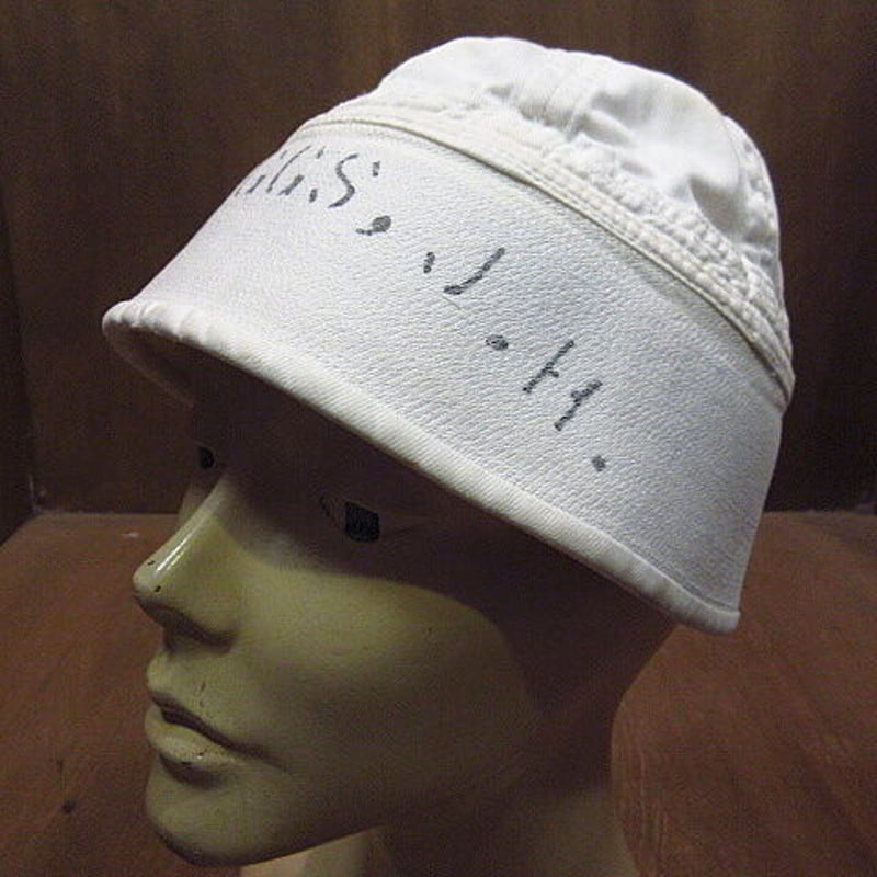 ビンテージ~70's○U.S.NAVYステンシル入りセーラーハットB ビンテージ~70's○U.S.NAVYステンシル入りセーラーハットB