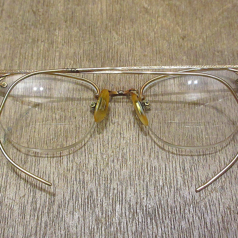 ビンテージ40's○American Optical 1/10 12KGF RIMWAY FU ビンテージ40's○American Optical 1/10 12KGF RIMWAY FU