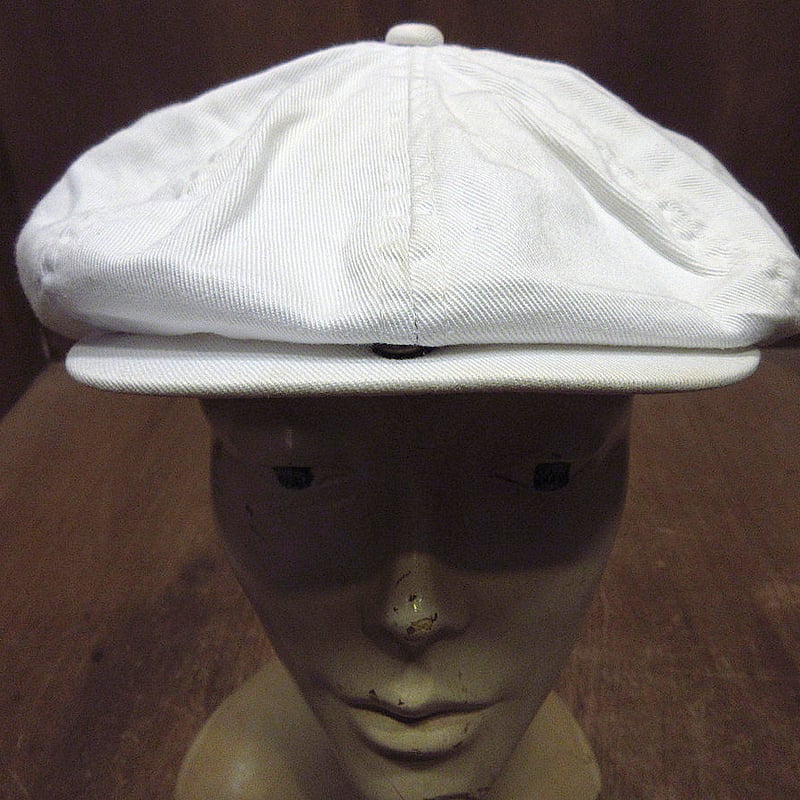ビンテージ70's○DORFMAN PACIFIC 8パネルコットンキャスケット白size M
