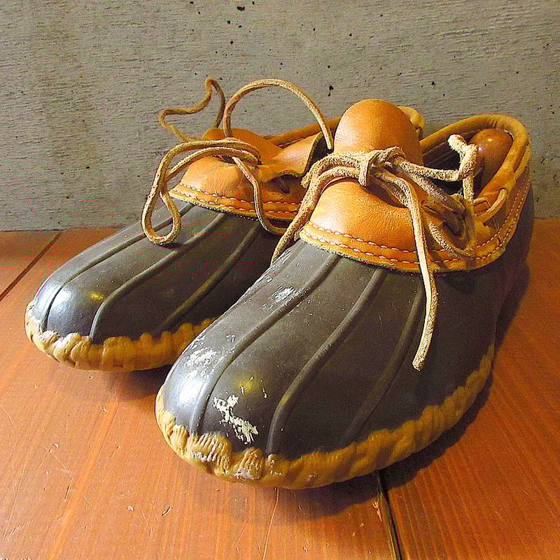 L.L.Beanレディースビーンブーツ ラバーモカシンsize 8 LM○241225j2-w