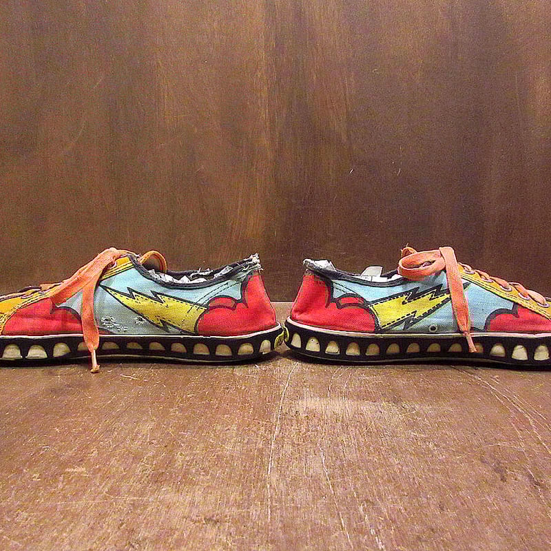 ビンテージ70's○Peter Max by Randyキャンバススニーカーsize 9