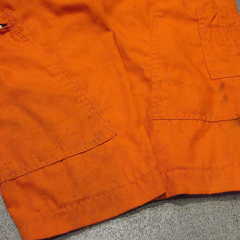 ビンテージ70's○USAF CWU-28/Pサマーフライトスーツ橙size 42L○2304