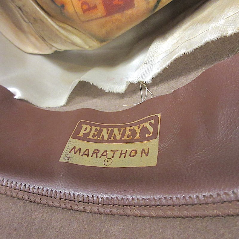ビンテージ40's50's○PENNEY'Sフェドラハット○251023z3-m-ht-flt