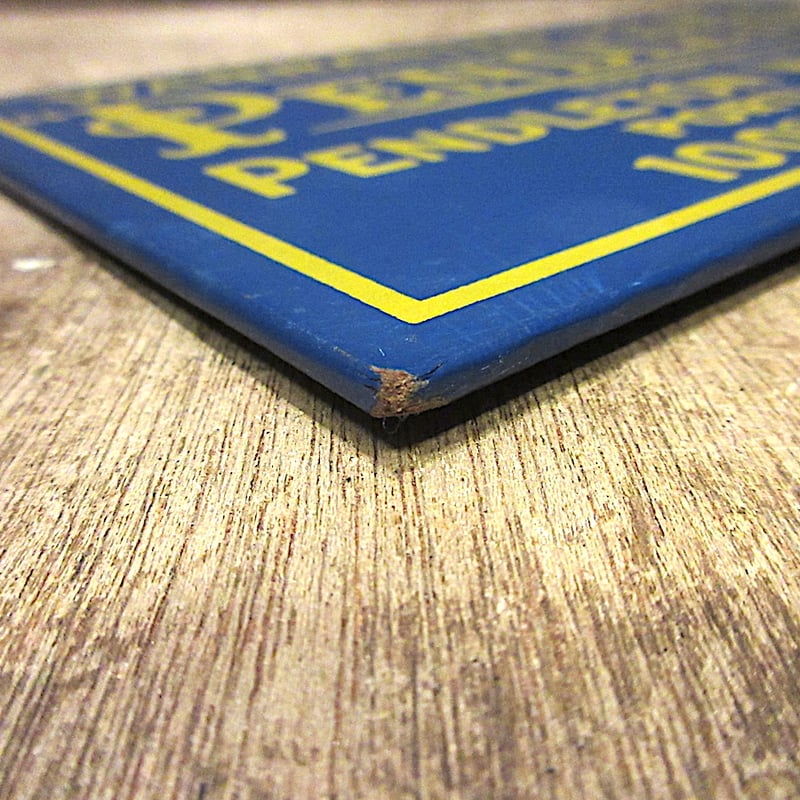 ビンテージ○PENDLETONアドバタイジングサイン○251003z7-signペン