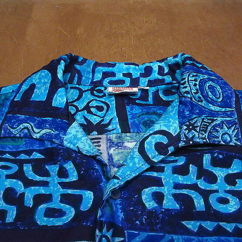 60s ビンテージ イオラニ アロハシャツ ハワイアン 柄シャツ 古着 メンズ 96b67aef388690622244173162437b