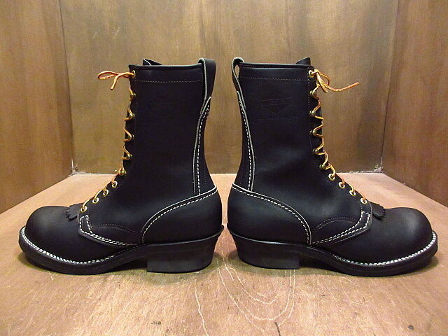 Wesco ワークブーツ 黒 レザー JOB MASTER 70’s 70年代 Wesco ワークブーツ 黒 レザー JOB MASTER 70's 70年代