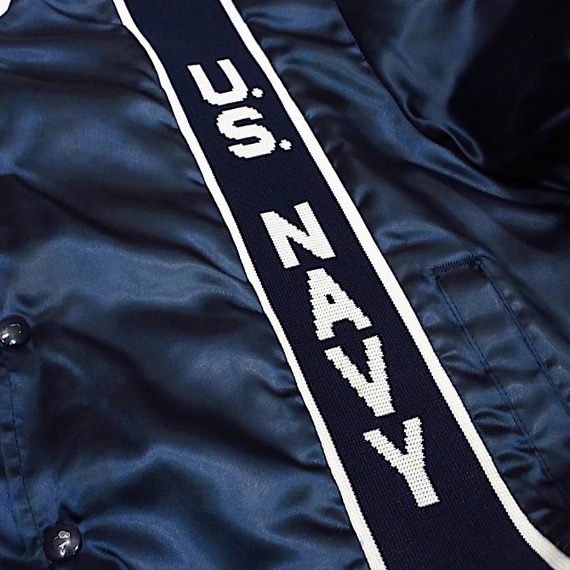 ビンテージ80's○Swingster U.S. NAVYナイロンスタジアム