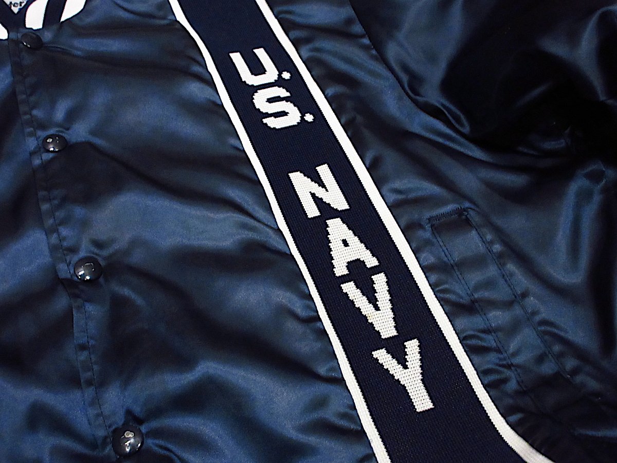 ビンテージ80's○Swingster U.S. NAVYナイロンスタジアム