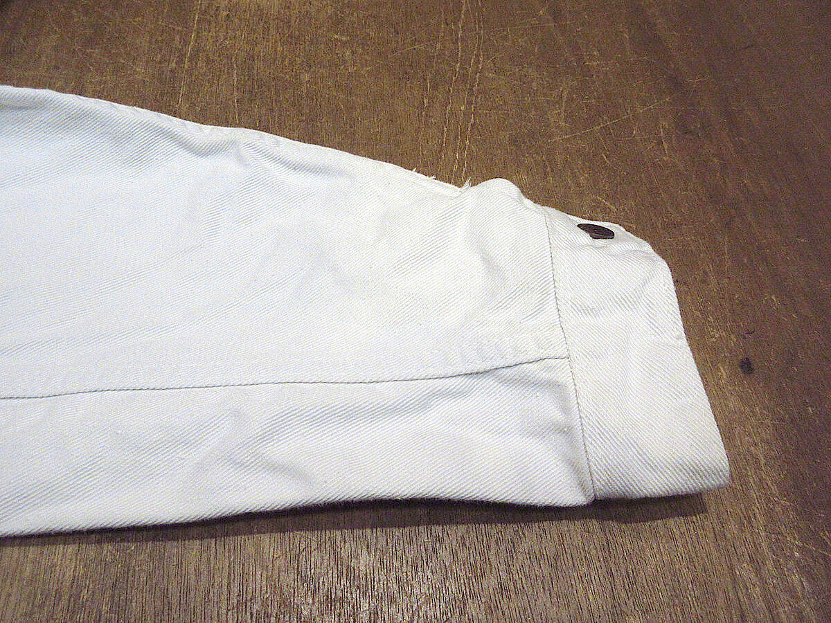 ビンテージ60's○GAUCHOS 4つポケットデニムジャケット白○220831s3-m