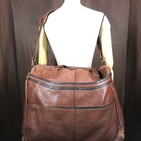 ビンテージ60’s70’s●レザーボストンバッグ茶●250626j2-bag-bstn古着1960s1970s革鞄