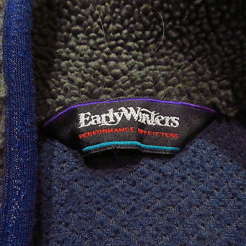 ビンテージ90's○Early Wintersジップアップフリースジャケット ビンテージ90's○Early Wintersジップアップフリースジャケット