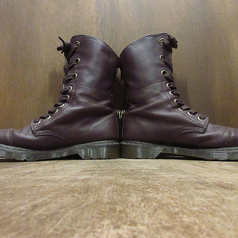 Dr. Martens 9ホールブーツ茶size US 9○240804j4-m-bt-27c
