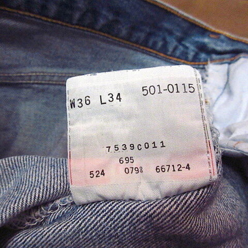 ビンテージ90's○MADE IN U.S.A. Levi's 501 W36 L34○200