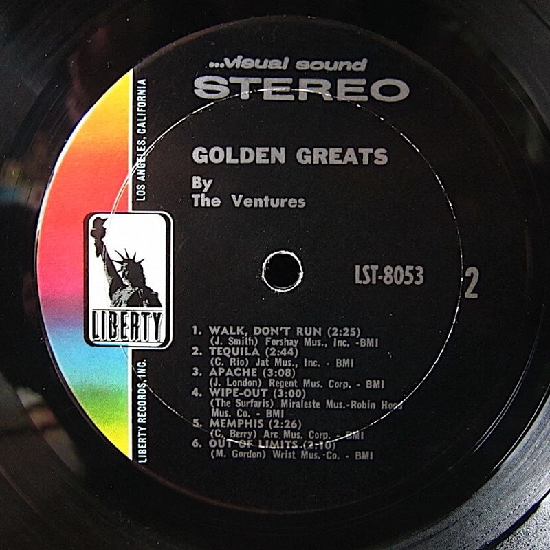 THE VENTURES○GOLDEN GREATS BY THE VENTUERS LIBE