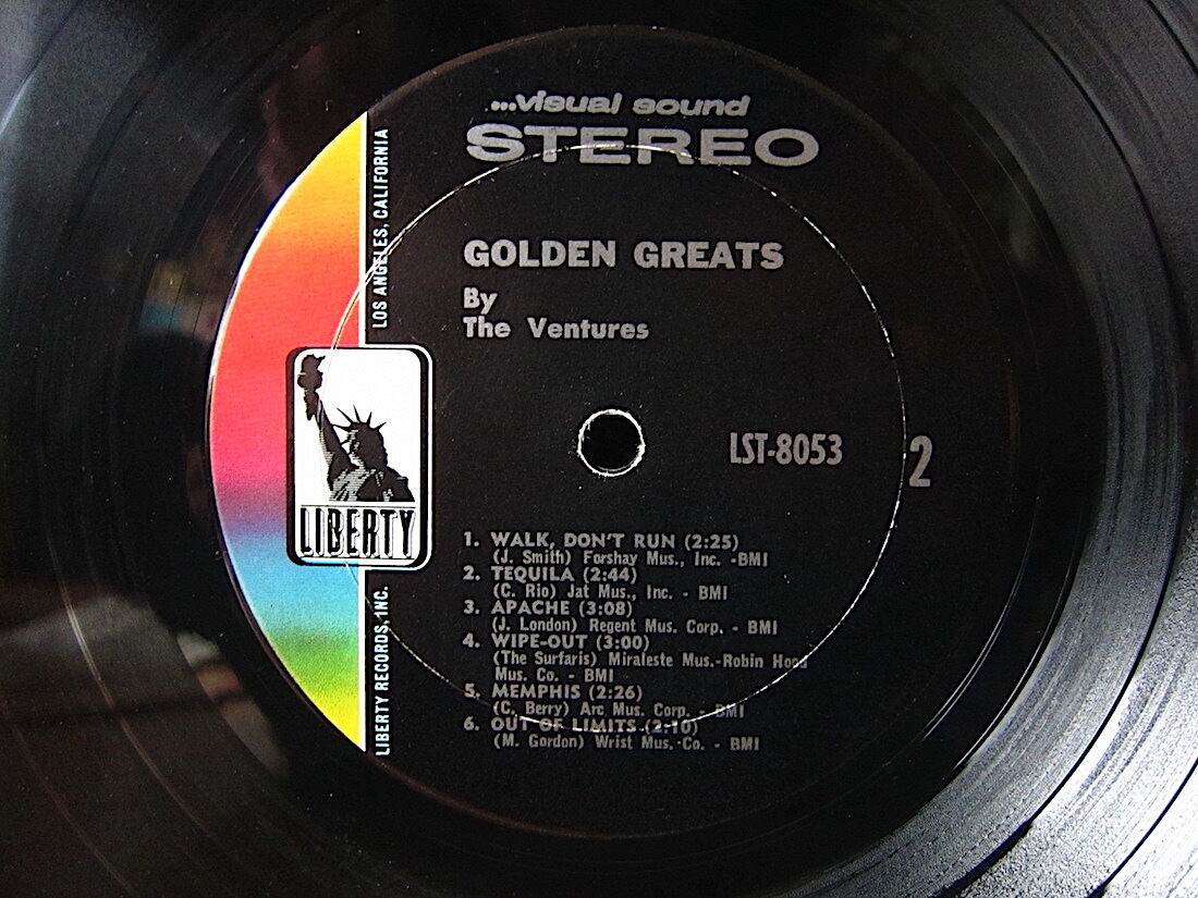 THE VENTURES○GOLDEN GREATS BY THE VENTUERS LIBE