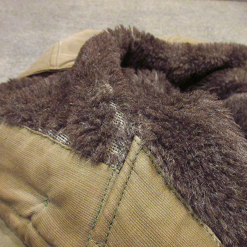 ビンテージ40's○U.S.NAVY N-2アルパカライナーデッキコートsize 42