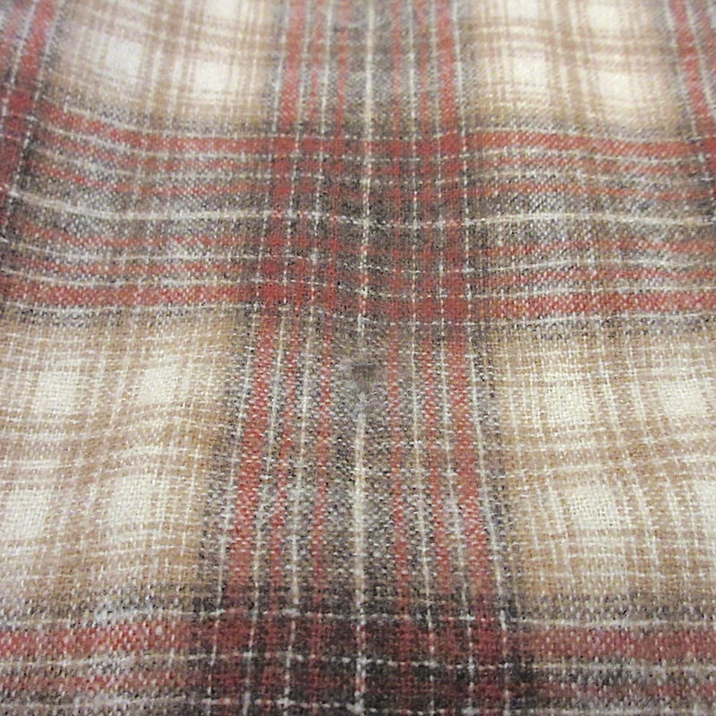 ビンテージ70's○PENDLETONシャドーチェックウールシャツsize M