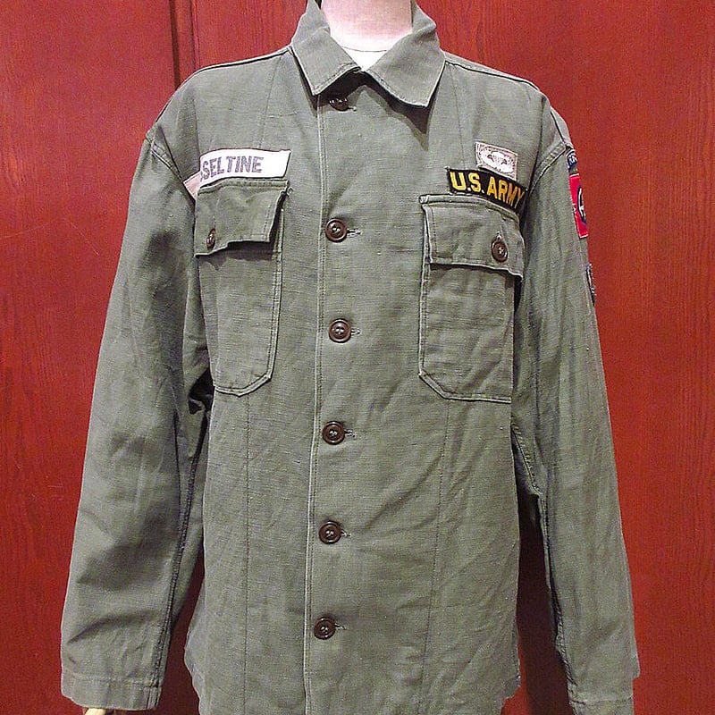 ビンテージ50's○U.S.ARMY OG-107初期型コットンサテン