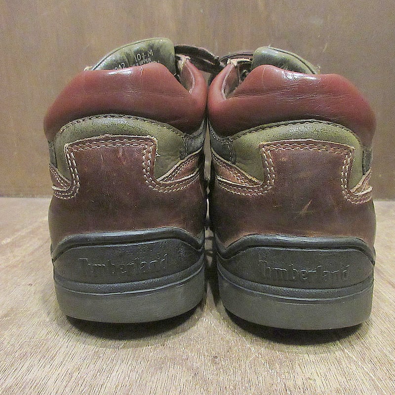 ビンテージ90's○TimberlandヘリテージGTXモックトゥミッド茶size 10 1/