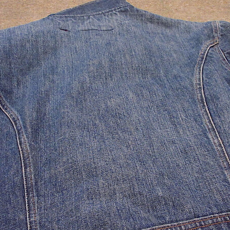 ビンテージ70's○Levi'sデニムブッシュジャケットカスタムsize EX