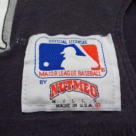 ビンテージ90's●MLB CHICAGO WHITE SOXプリントポケットTシャツ黒size M●240627i3-m-tsh-otホワイトソックス野球