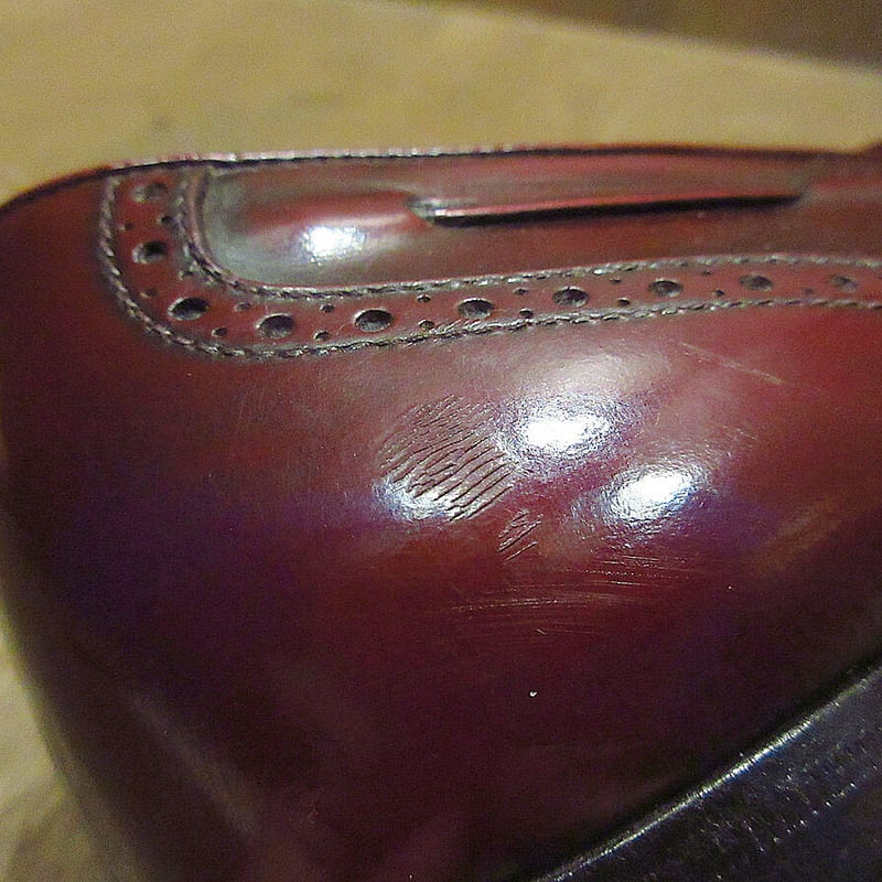 ビンテージ○Salvatore Ferragamoウイングチップキルトタッセル