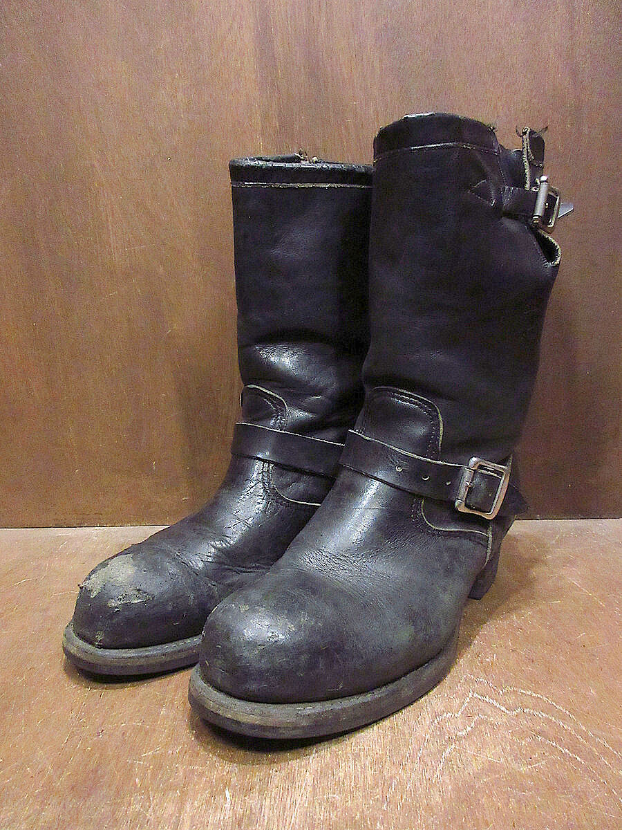 ビンテージ90's○CHIPPEWAスチールトゥエンジニアブーツ黒size 7 ビンテージ90's○CHIPPEWAスチールトゥエンジニアブーツ黒size 7