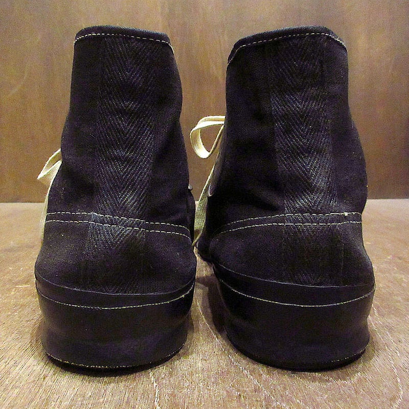 ビンテージ40's○CONVERSEチャックテイラーHI黒size 12○230124k4-m